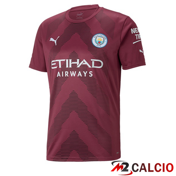 Maglie Calcio Manchester City Portiere Marrone 2022/2023