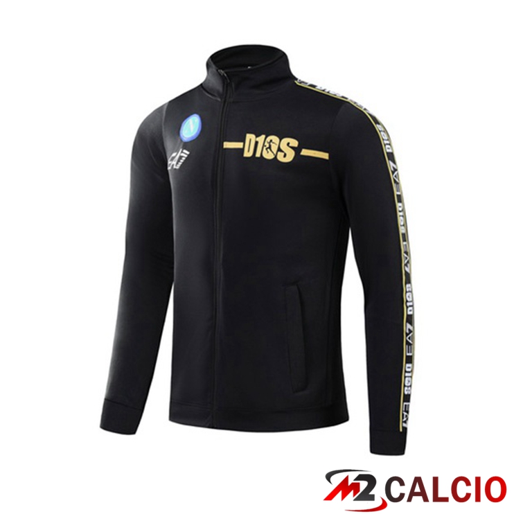 Giacca Calcio SSC Napoli Nero 2022/2023