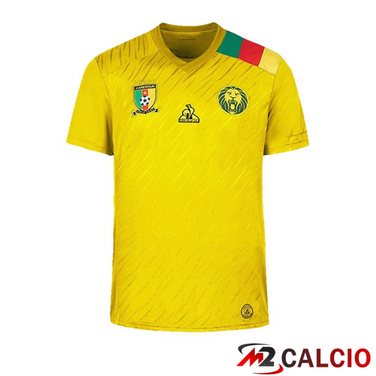Maglie Calcio Camerun Seconda Giallo Coppa Del Mondo 2022