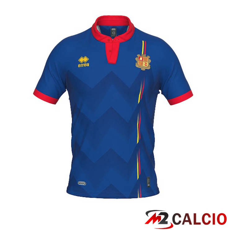 Maglie Nazionali Calcio Andorra Seconda Blu 2022/2023