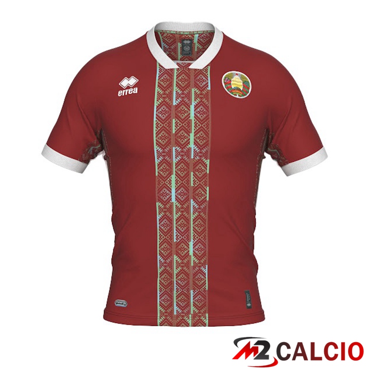 Maglie Nazionali Calcio Bielorussia Prima Marrone 2022/2023