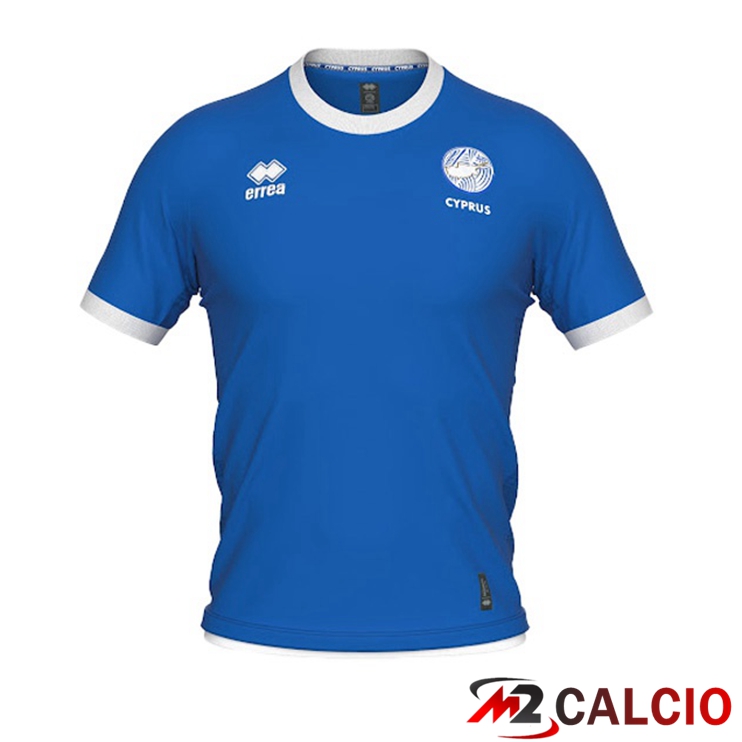 Maglie Nazionali Calcio Cipro Prima Blu 2022/2023