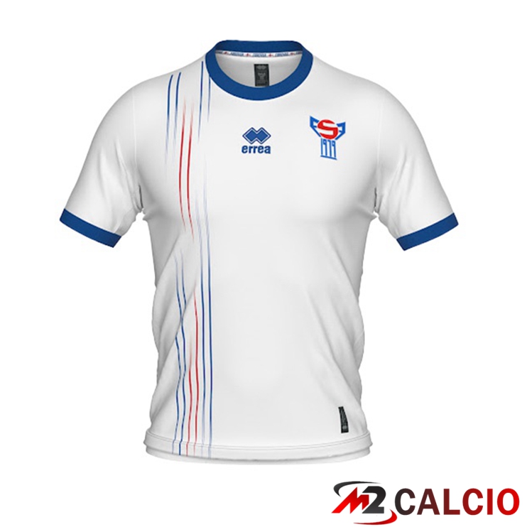 Maglie Nazionali Calcio Isole Faroe Prima Bianco 2022/2023