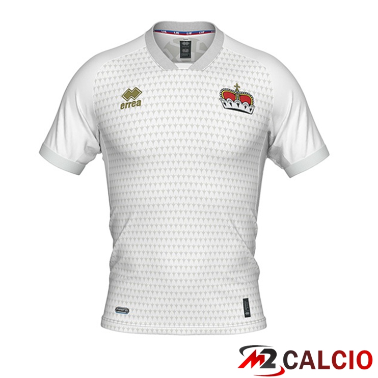 Maglie Nazionali Calcio Liechtenstein Terza Bianco 2022/2023