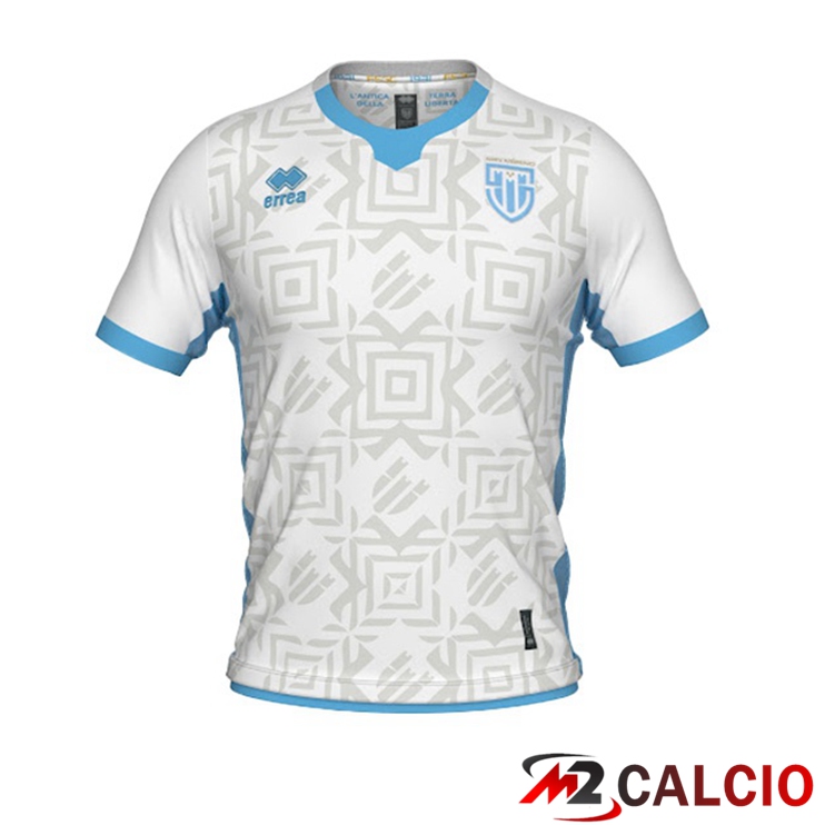 Maglie Nazionali Calcio San Marino Terza Bianco 2022/2023