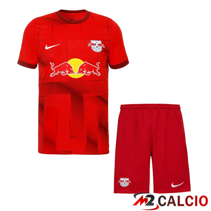 Maglie Calcio RB Leipzig Bambino Seconda Rosso 2022/2023