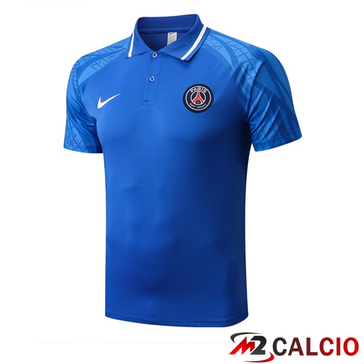 Maglia Polo Paris PSG Blu 2022/2023