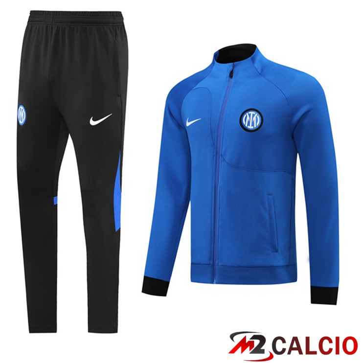Insieme Tuta Calcio - Giacca Inter Milan Blu 2022/2023