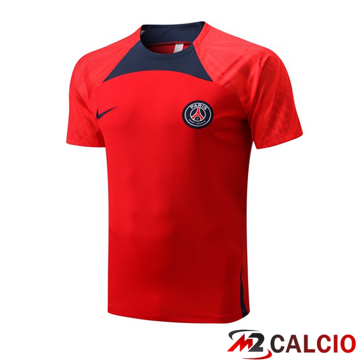 T Shirt Allenamento Paris PSG Rosso 2022/2023