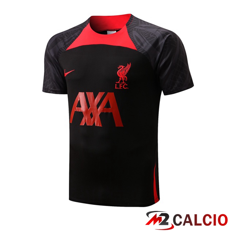 T Shirt Allenamento FC Liverpool Nero 2022/2023