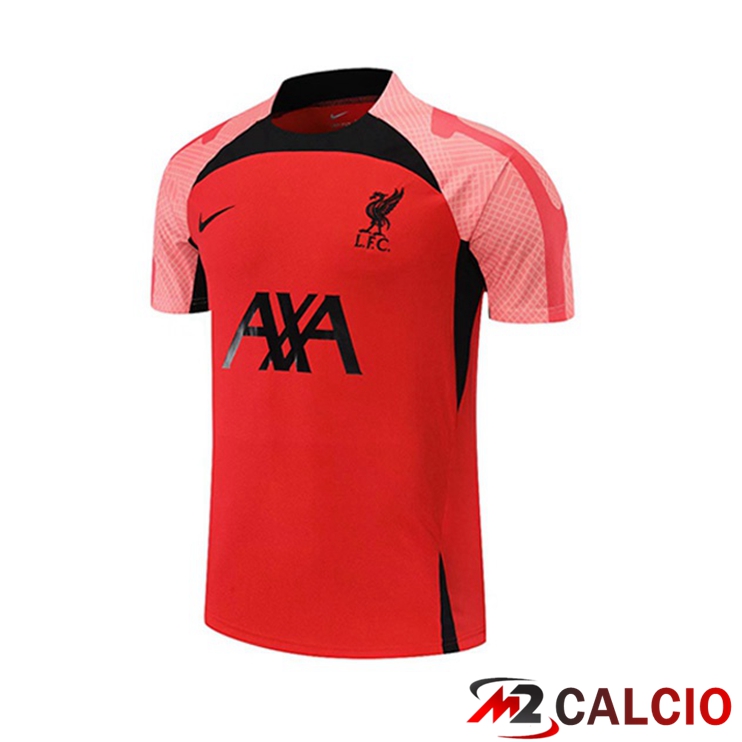T Shirt Allenamento FC Liverpool Rosso 2022/2023