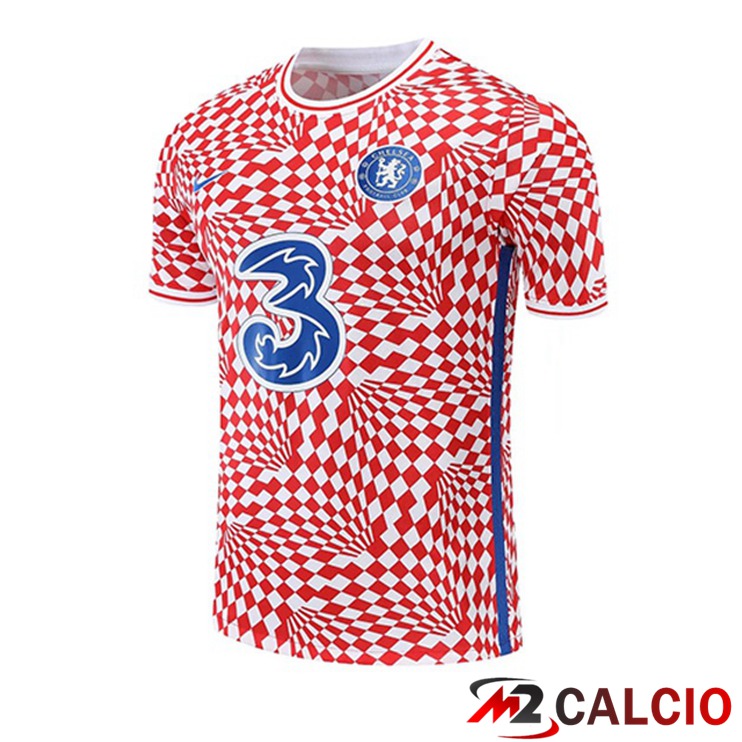 T Shirt Allenamento FC Chelsea Rosso 2022/2023