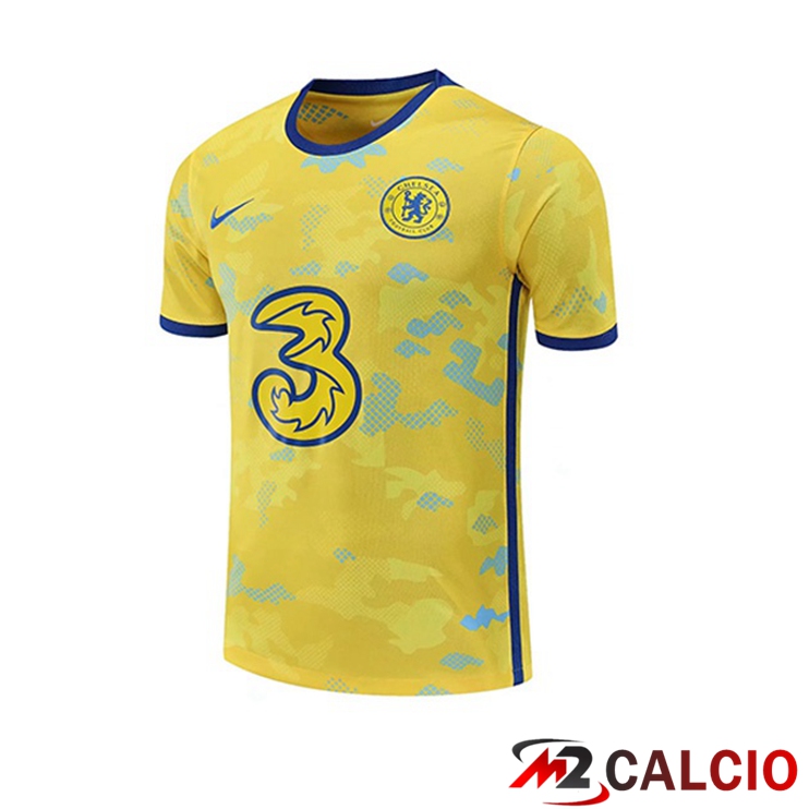 T Shirt Allenamento FC Chelsea Giallo 2022/2023