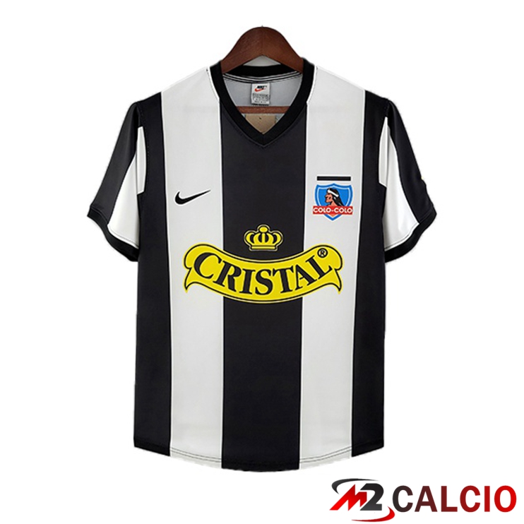Maglie Calcio Colo-Colo Retro Terza Nero Bianco 1993