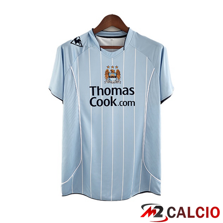 Maglie Calcio Manchester City Retro Prima Blu 2008-2009