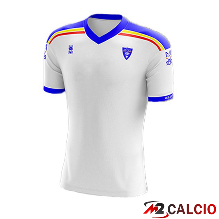 Maglie Calcio Lecce Seconda Bianco 2022/2023