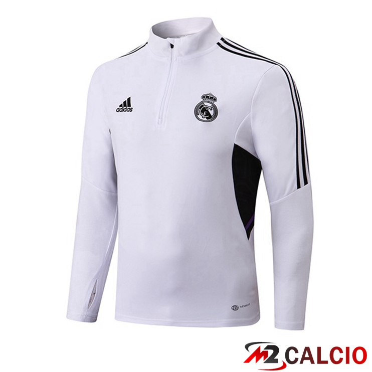 Felpe Allenamento Real Madrid Bianco 2022/2023