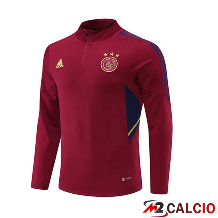 Felpe Allenamento AFC Ajax Rosso 2022/2023