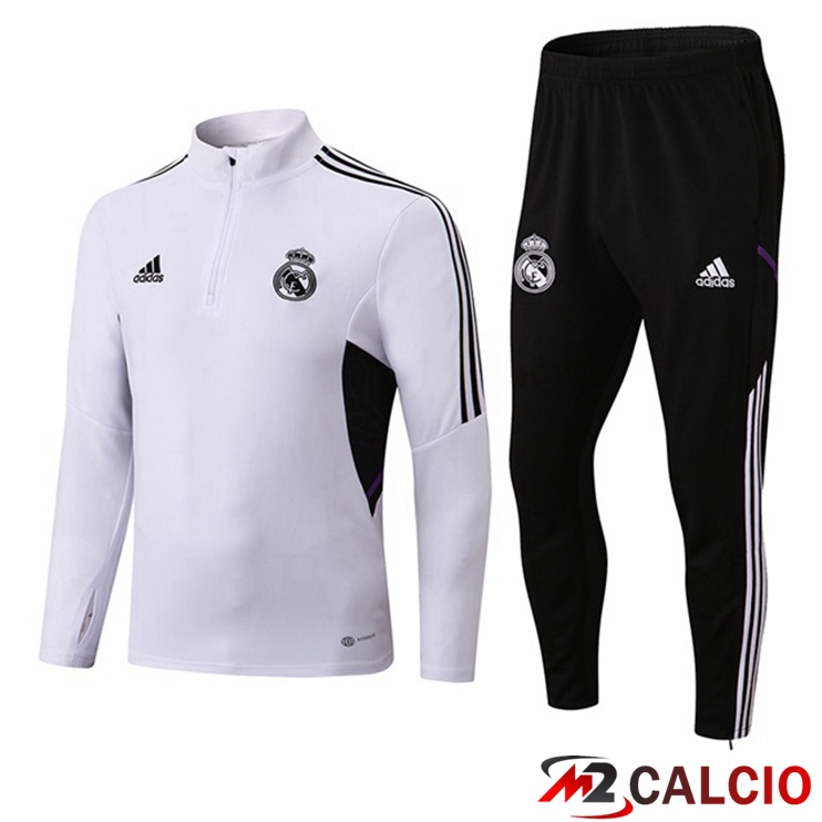 Tuta Calcio Real Madrid Bianco 2022/2023