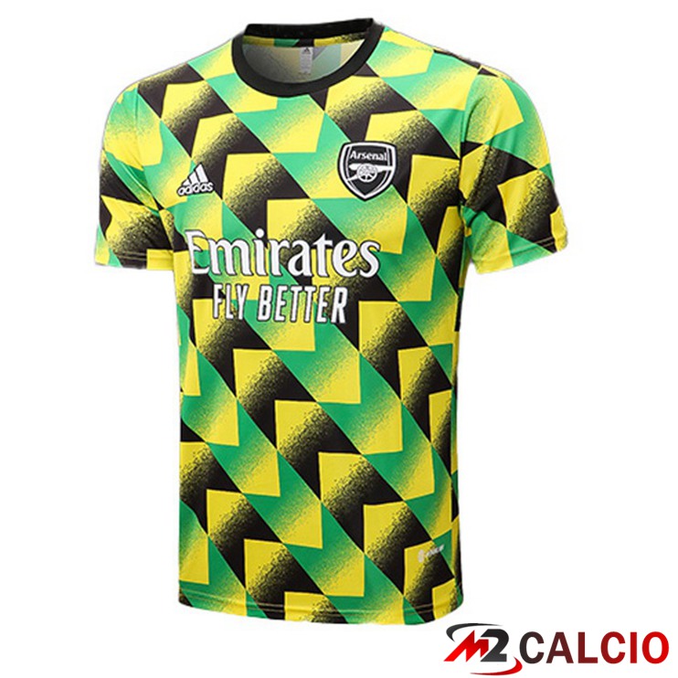 T Shirt Allenamento Arsenal Verde 2022/2023