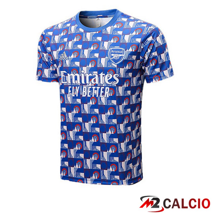 T Shirt Allenamento Arsenal Blu 2022/2023