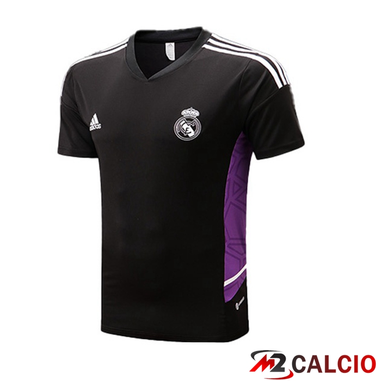 T Shirt Allenamento Real Madrid Nero 2022/2023