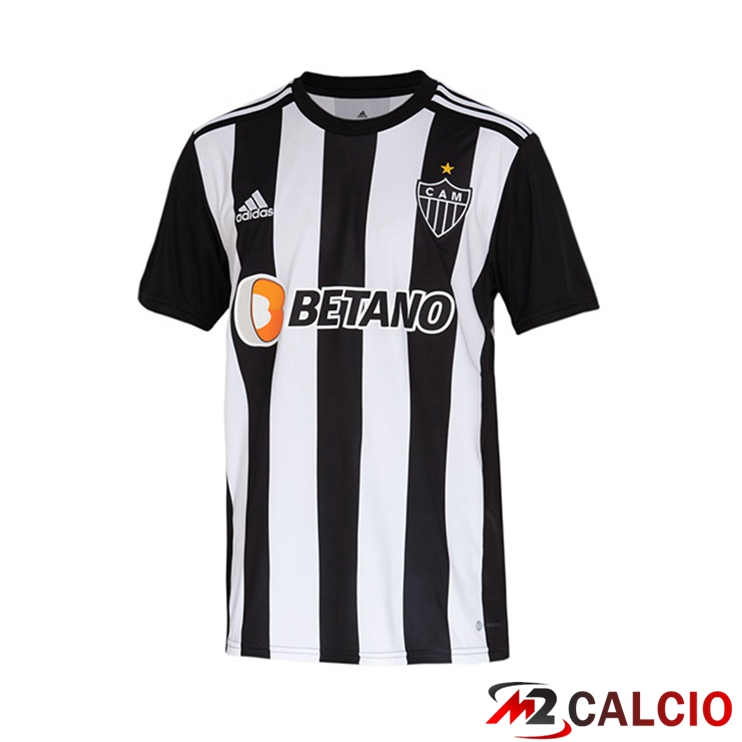 Maglie Calcio Atletico Mineiro Prima Nero Bianco 2022/2023