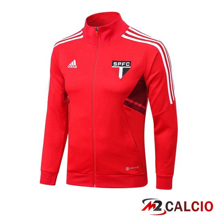 Giacca Calcio Sao Paulo FC Rosso 2022/2023
