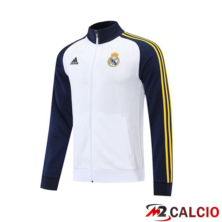 Giacca Calcio Real Madrid Bianco 2022/2023
