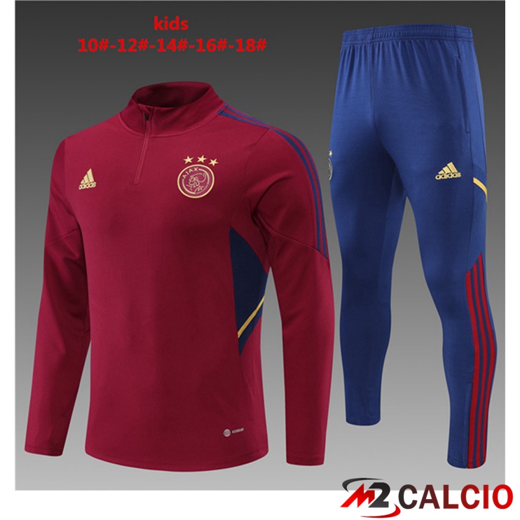 Tuta Calcio AFC Ajax Bambino Rosso 2022/2023