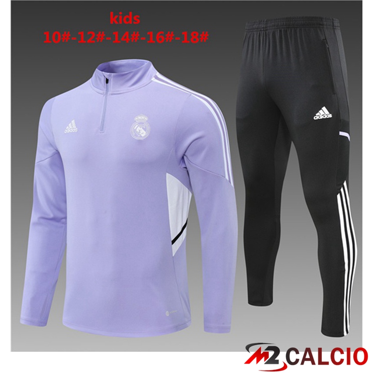 Tuta Calcio Real Madrid Bambino Porpora 2022/2023
