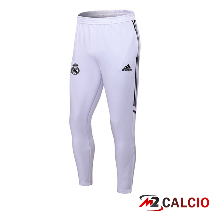 Pantaloni Da Allenamento Real Madrid Bianco 2022/2023