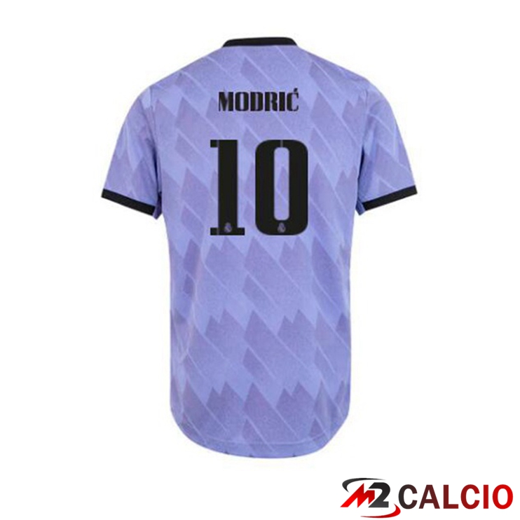 Maglie Calcio Real Madrid (Modrić 10) Seconda Porpora 2022/2023