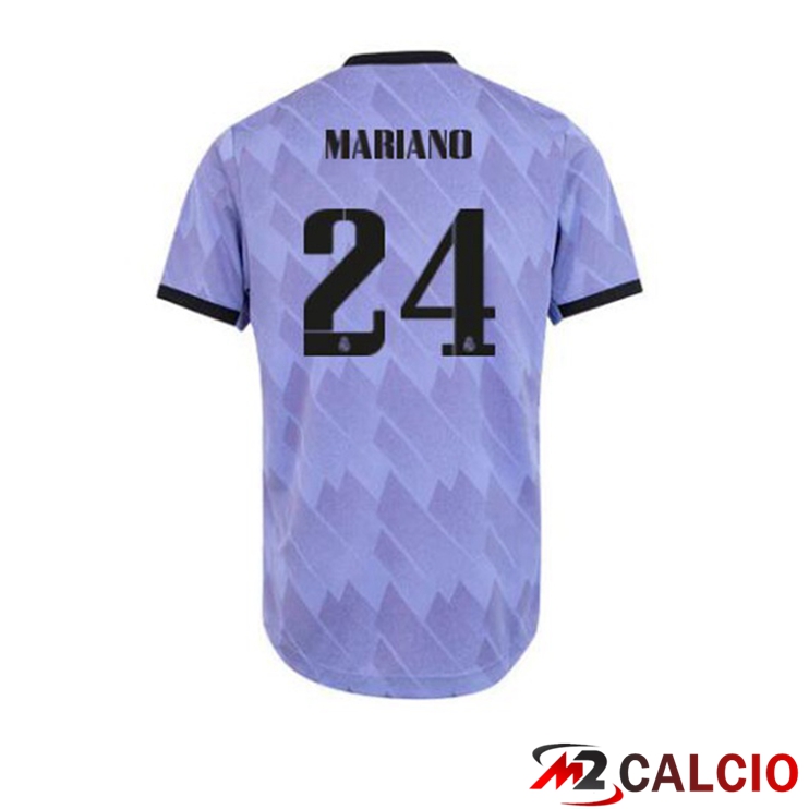Maglie Calcio Real Madrid (Mariano 24) Seconda Porpora 2022/2023