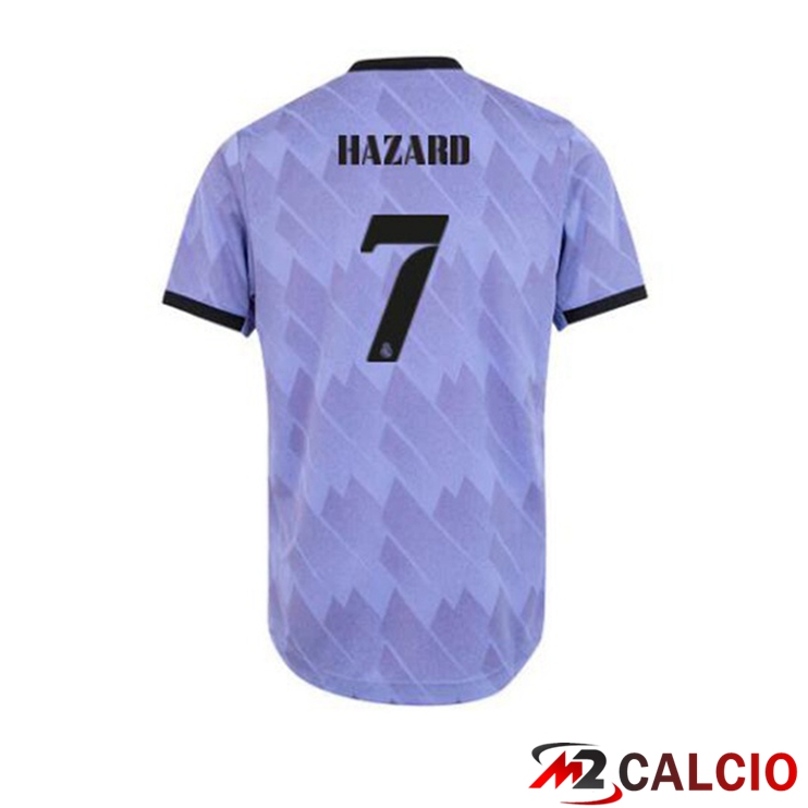 Maglie Calcio Real Madrid (Hazard 7) Seconda Porpora 2022/2023