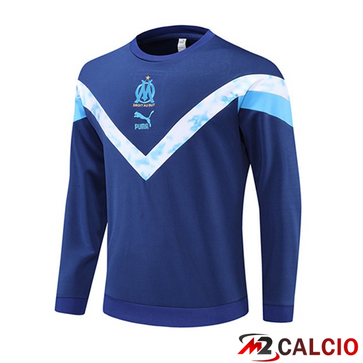 Felpe Allenamento Marsiglia OM Blu 2022/2023