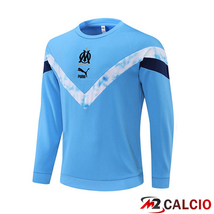 Felpe Allenamento Marsiglia OM Blu 2022/2023