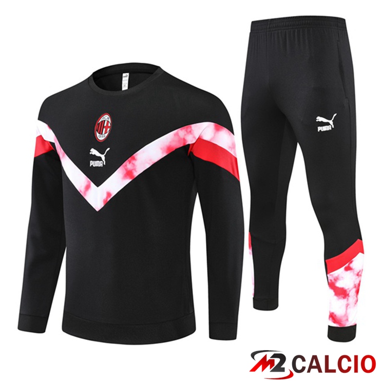 Tuta Calcio AC Milan Nero 2022/2023