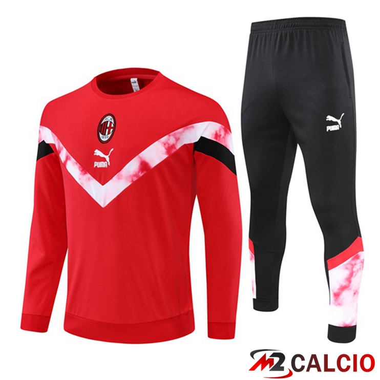Tuta Calcio AC Milan Rosso 2022/2023