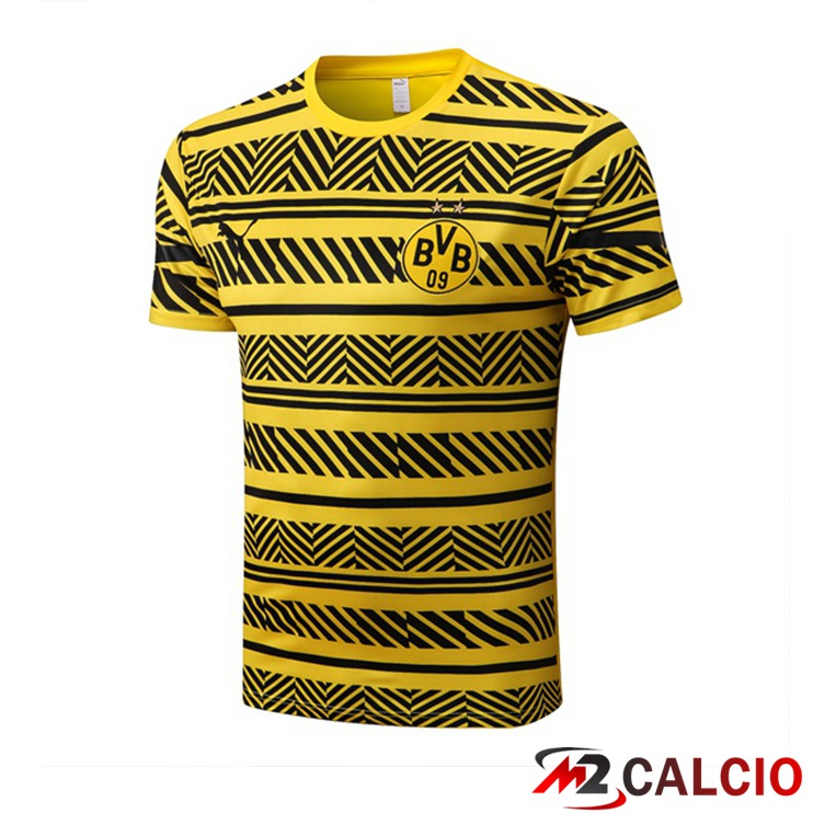 T Shirt Allenamento Dortmund BVB Giallo 2022/2023