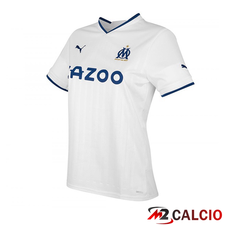Maglie Calcio Marsiglia OM Donna Prima Bianco 2022/2023