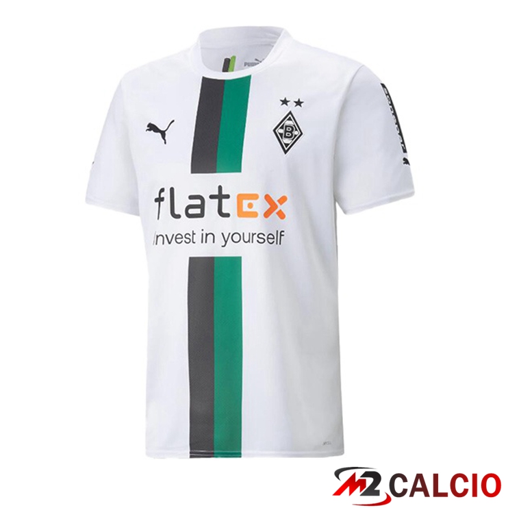 Maglie Calcio Monchengladbach Prima Bianco 2022/2023