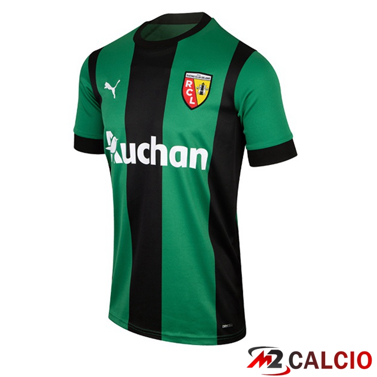Maglie Calcio RC Lens Seconda Verde Nero 2022/2023