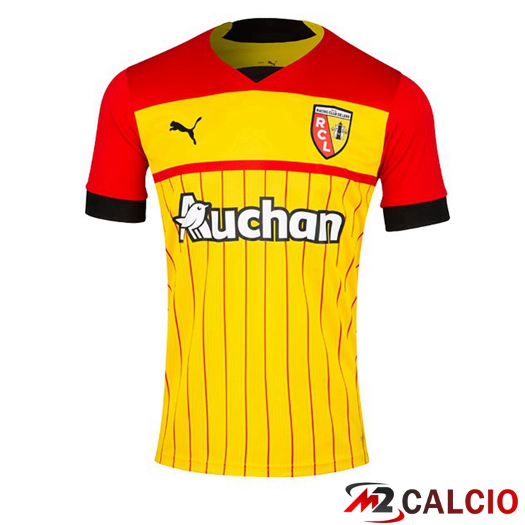 Maglie Calcio RC Lens Prima Giallo Rosso 2022/2023