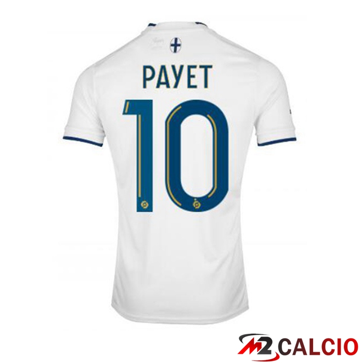 Maglie Calcio Marsiglia OM (PAYET 10) Prima Bianco 2022/2023