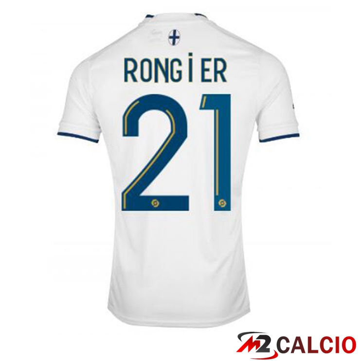 Maglie Calcio Marsiglia OM (RONGIER 21) Prima Bianco 2022/2023