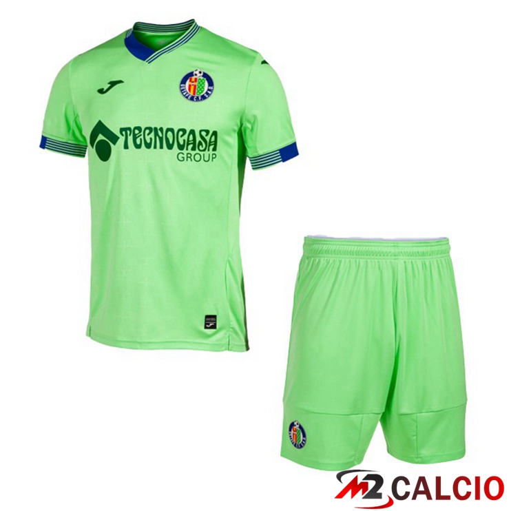 Maglie Calcio FC Getafe CF Bambino Terza Verde 2022/2023