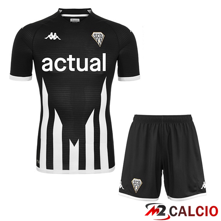 Maglie Calcio Angers SCO Bambino Prima Nero 2022/2023