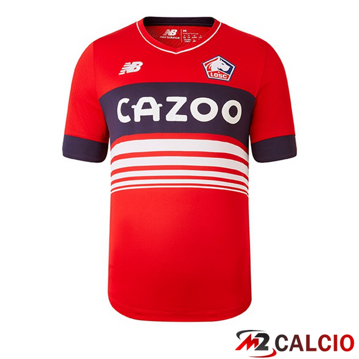 Maglie Calcio Lille OSC Prima Rosso 2022/2023