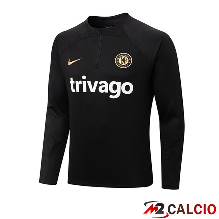 Felpe Allenamento FC Chelsea Nero 2022/2023